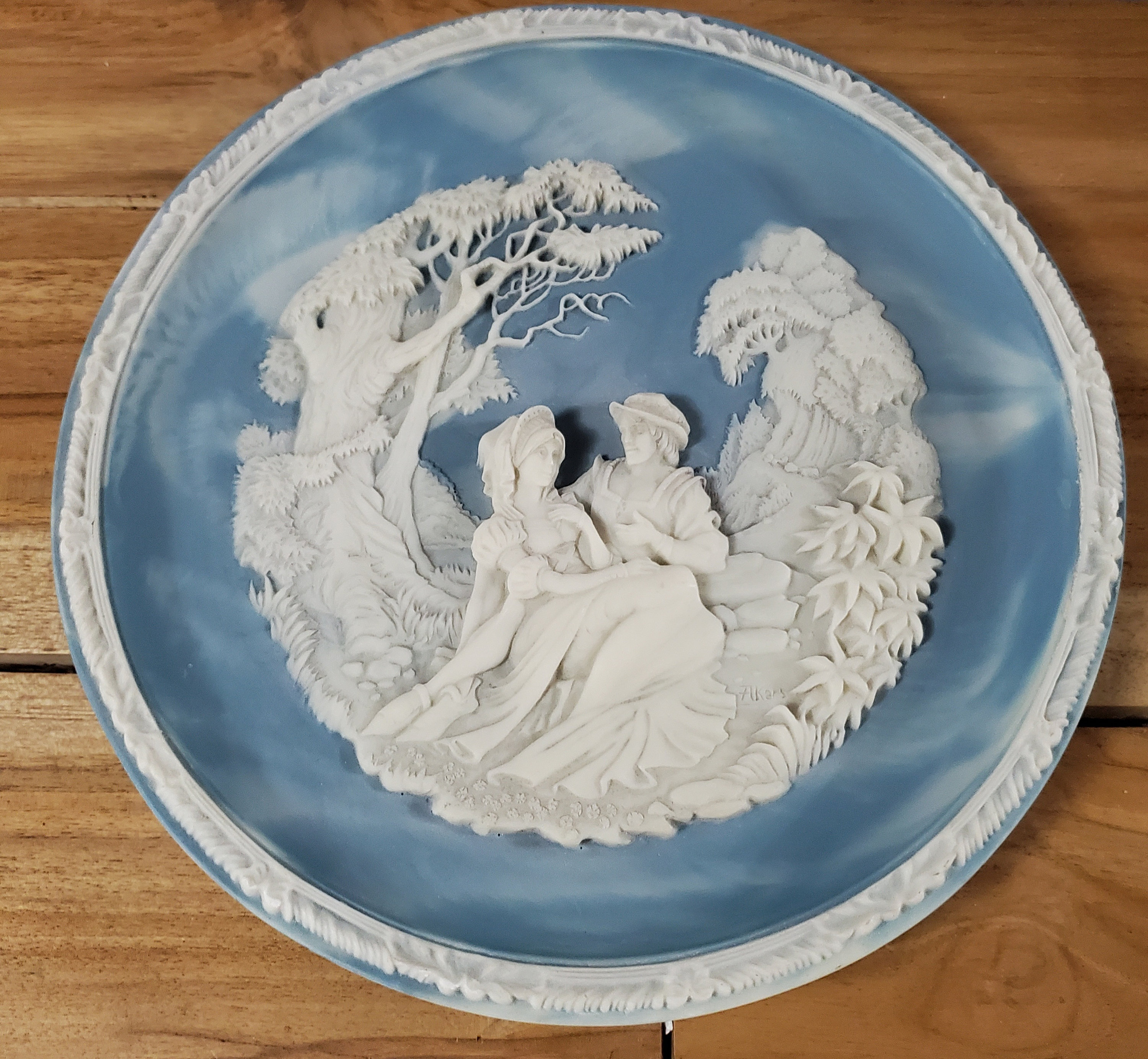 Incolay Cameo Plate - Etsy