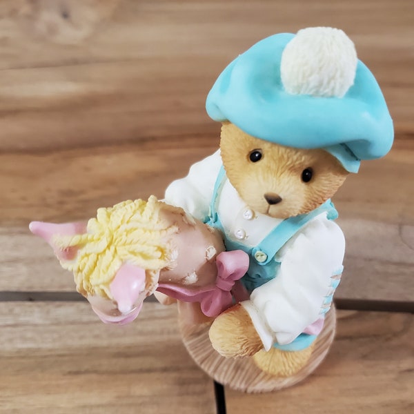 Cherished Teddies Benny Lets Ride Through Life Together 1997 Level 1 Rewards BOXED