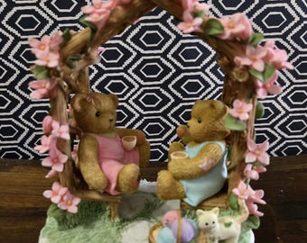 Enesco Cherished Teddies Imogen & Pam Two-gether Times Are The 4004847 2005