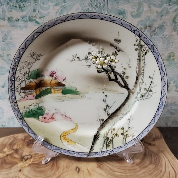 Hand Painted Made in Japan Plates Etsy