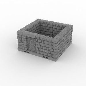 dnd dungeon tiles - 4&quot;x4&quot; Small Room - Dungeon Theme | Tabletop Terrain | Dungeons And Dragons 5e, D&D, Pathfinder 2e, Wargaming, Fat Dragon