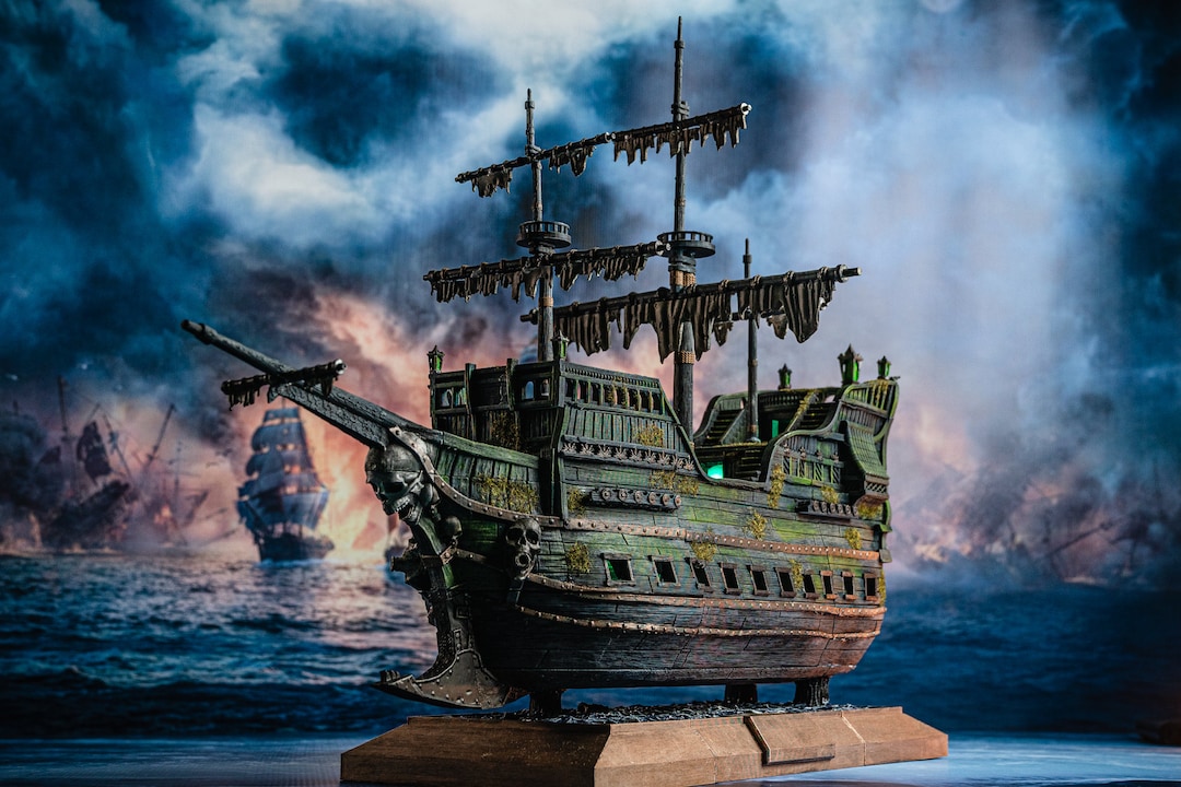 Pirate Ship - Pirates Vs. Sailors Nightmare at Sea - Dnd, Wargaming ...