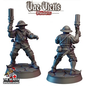 City Watch Guardsman 6 dnd mini - Vae Victis | Fighter | Paladin | Human  | Male | Guard | Knight | Pathfinder, TTRPG, Wargaming, Frostgrave