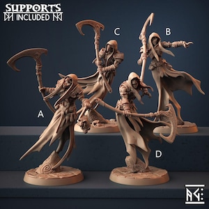Skutagaard Wrights - Artisan Guild | D&D | Skeleton | Monster | Ghost | Wraith | 32mm | Pathfinder | Frostgrave | Melee | Wargaming