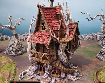 Feywild Bower - Shadowfey Wilds, DnD 5E, Pathfinder 2E 15mm, 28mm, 32mm, wargaming terrain, scatter scenery, D&D bolt action
