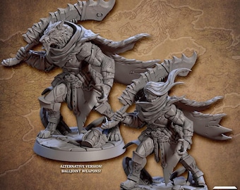 Capitão Fenrir - Guilda dos Artesãos | Masculino | Guerreiro | Lobisomem | Corpo a Corpo | Caçador de Demônios | Espada Grande | D&D | Desbravador | Humano | Fantasia