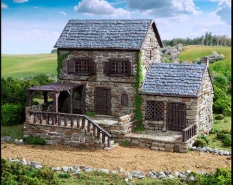Stonestreet Bakers - King and Country, DnD, Pathfinder, 15mm, 28mm, 32mm, wargaming terrain, scenery D&D shop, marchant, medieval village