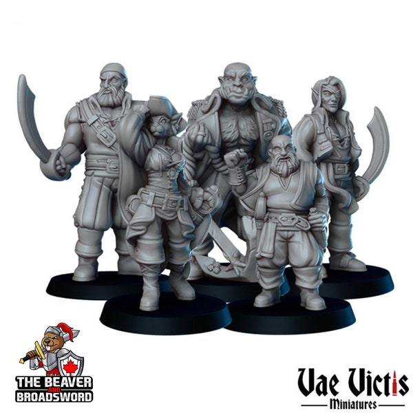 Female Human Pirate Mini - Etsy