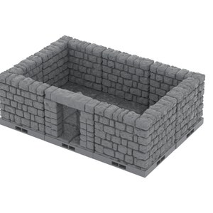 dnd dungeon tiles - 6&quot;x4&quot; Small Room - Dungeon Theme | Tabletop Terrain | Dungeons And Dragons 5e, D&D, Pathfinder 2e, Wargaming, Fat Dragon