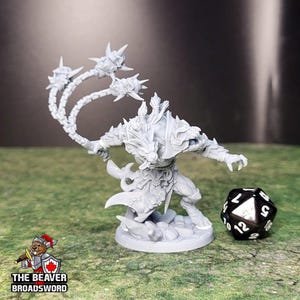 Yenogra the Matriarch  28/32mm dnd mini - Artisan Guild | Monster | Pack | Hyena | Fighter | Desert | Fantasy | Pathfinder | Wargaming