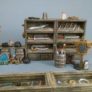 General Store Scatter - Heroes Hoard | DnD | Tabletop Terrain | Medieval | Scenery | 32mm | Pathfinder | TTRPG | Wargaming image 5