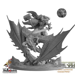 Dragonpeak Wyvern - Artisan Guild | Dragon | Fighter | Male | Warrior | Fantasy | Large | Melee | Frostgrave | DnD | Pathfinder