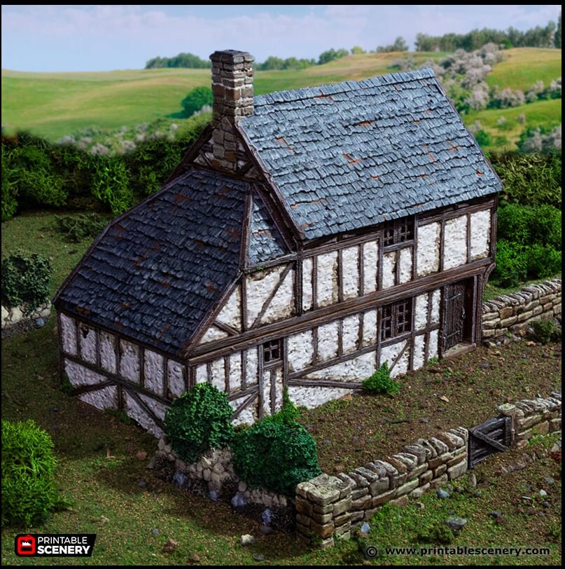 ヨーロッパ式刺繍絵タペストリー: A Cottage in the Forest Utagawa Hiroshige | Tea house in Hakusen district | Japan