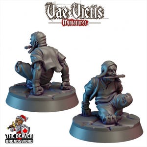 Stumpy mini - Vae Victis / DnD / Pathfinder / Umano / Ladro / Maschio / Combattente Ladro / Oscuro / Gotico / Veterano / Vittoriano, 28 mm 32 mm Fantasy