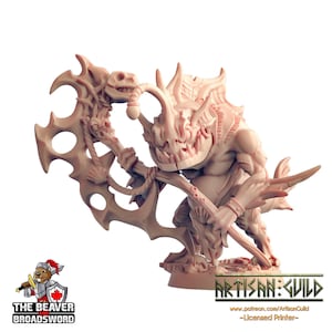 Sahuagin wizard dnd mini - Artisan Guild | Fish | Warlock, Sorcerer, Kuo-toa, Underwater | Pathfinder | Locathah | TTRPG, Wargaming, Monster