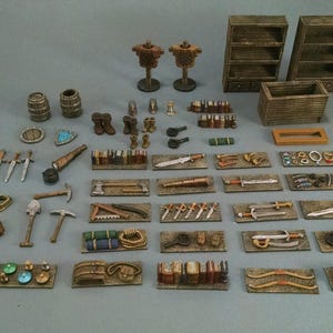 General Store Scatter - Heroes Hoard | DnD | Tabletop Terrain | Medieval | Scenery | 32mm | Pathfinder | TTRPG | Wargaming image 7