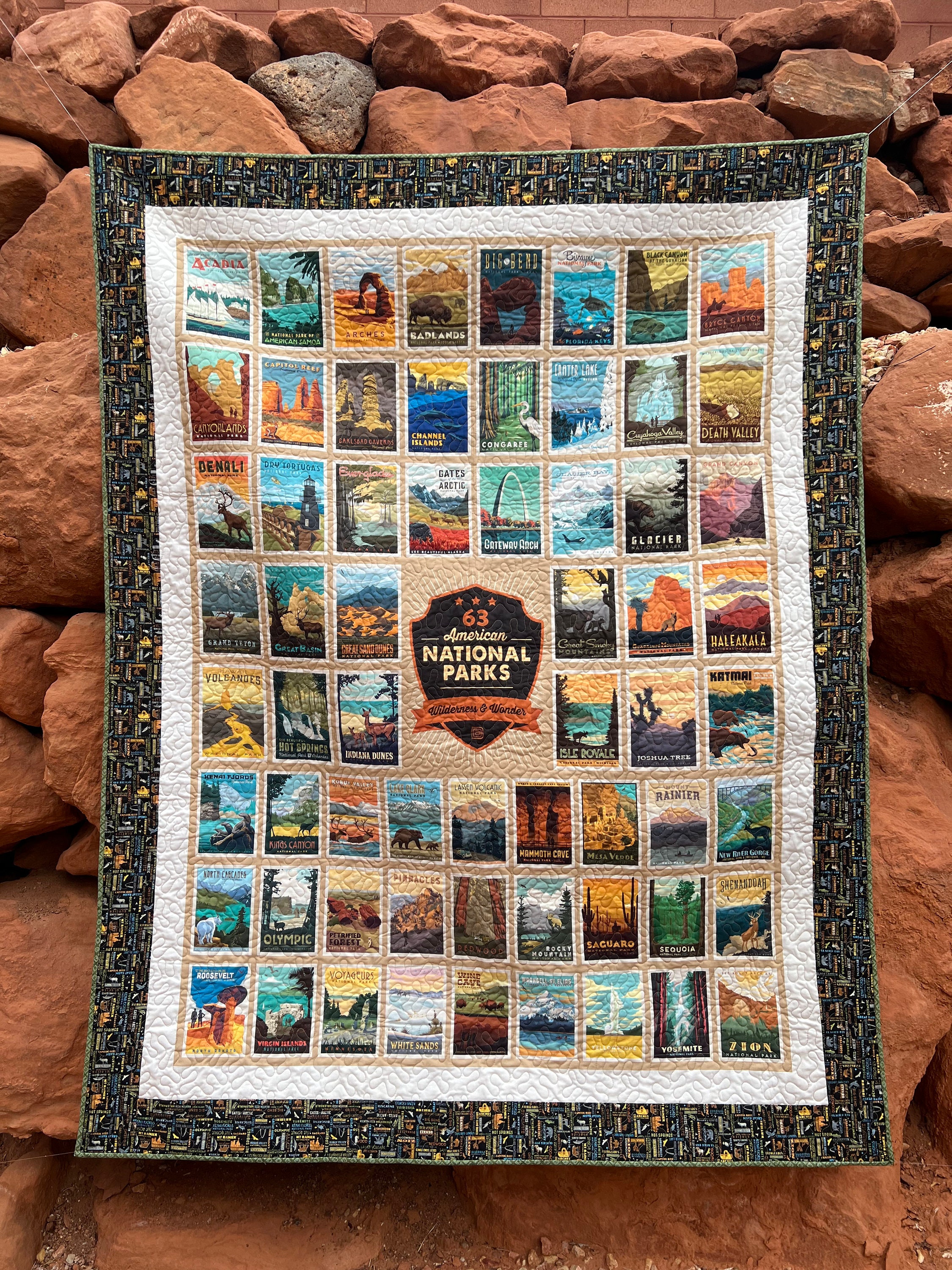 Spearmint baby national parks quilt hot sale