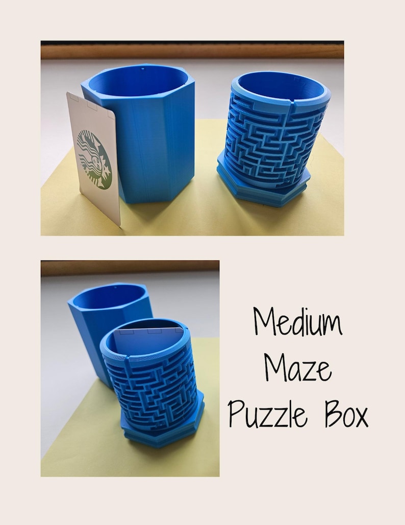 Maze Puzzle Box Russian Doll Maze Annoying Gift Box Puzzle Maze Gift ...