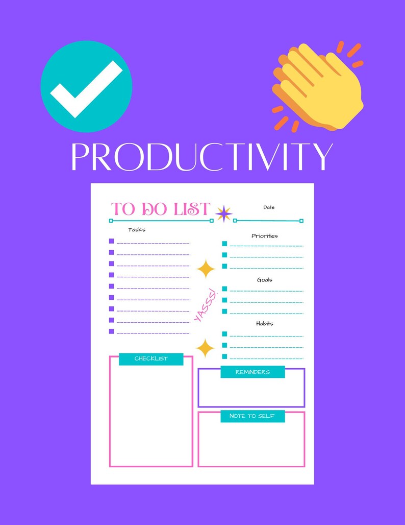 To Do List Printable Priority to Do List Daily Checklist - Etsy