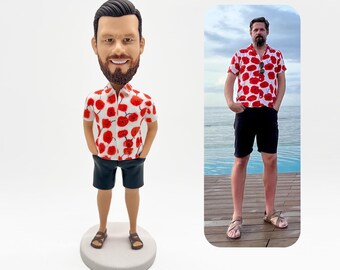 Custom bobblehead dolls, personalized 3D statues, handcrafted clay sculptures, birthday gifts, anniversary gifts, Christmas gifts