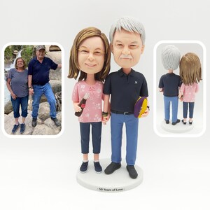 Personalized Custom Bobbleheads, Custom Couple Dolls, Personalized Wedding Gifts for Couples, Anniversary Gifts for Couples, Christmas Gifts