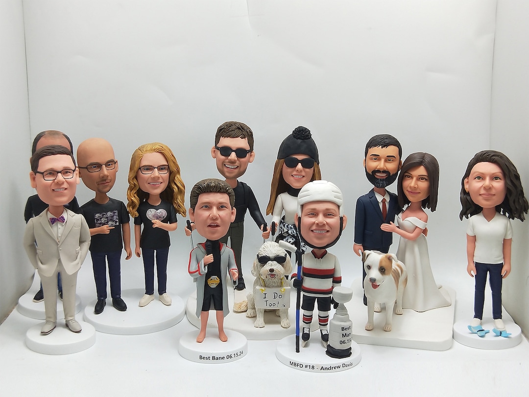 Personalized Bobbleheads, Personalized Gifts for Him, Romantic