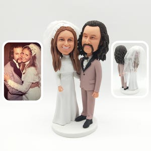 Personalized custom wedding bobbleheads, wedding bobbleheads, custom parent bobbleheads, anniversary gifts, personalized wedding favors