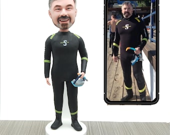 Custom bobblehead dolls, personalized 3D clay sculptures, birthday gifts, best Christmas presents