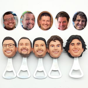 Custom Bottle Opener, Beer Bottle Opener, Personalized Bottle Opener, Groomsman Gift, Bartender Gifts,Bobblehead,Best man group gifts