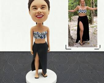Custom Female Bobblehead: Birthday gift for girlfriend, Gift for female boss, Gift for female supervisor, Mother's Day gift, Christmas gift