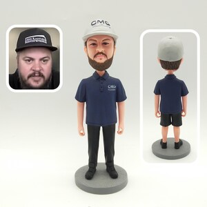 Personalized Custom Men&#39;s Bobbleheads, Customize Your Own Bobblehead, Bobblehead Birthday Gifts, Father/Boss Anniversary Christmas Gifts