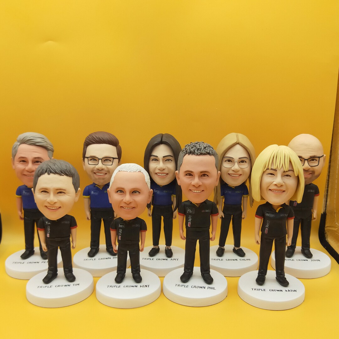 Custom Bobbleheads, Custom Employee Bobbleheads, Gifts for Great