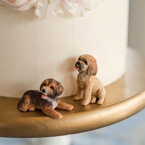 Personalized custom dog wedding cake topper , dog CakeTopper，Pets Birthday，cat cake topper , Anniversary pet，Pets Figurines,dog&#39;s birthday