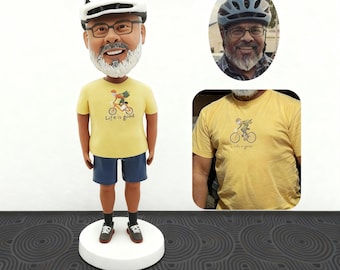 Custom bobbleheads, Custom 3D figurines, grandpa bobblehead, parents anniversary gift, birthday bobbleheads,Christmas gift for him,husband