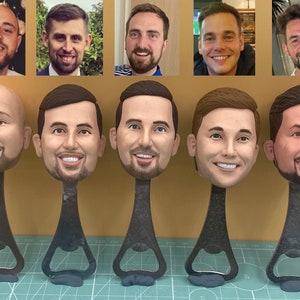 Benutzerdefinierte Flaschenöffner Groomsmen Geschenke Personalisierte Flaschenöffner Bräutigam Geschenk Trauzeugen Geschenke benutzerdefinierte Flaschenöffner Bild 1