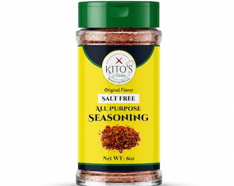 Kito's Kitchen Salt Free All-Purpose Seasoning Blend