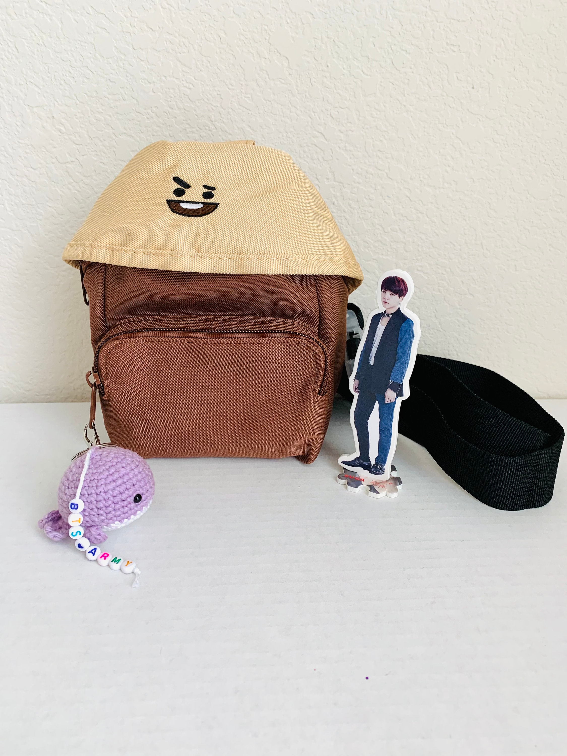 Kpop BTS BT21 X Mini Messenger Bag Fan Gift 