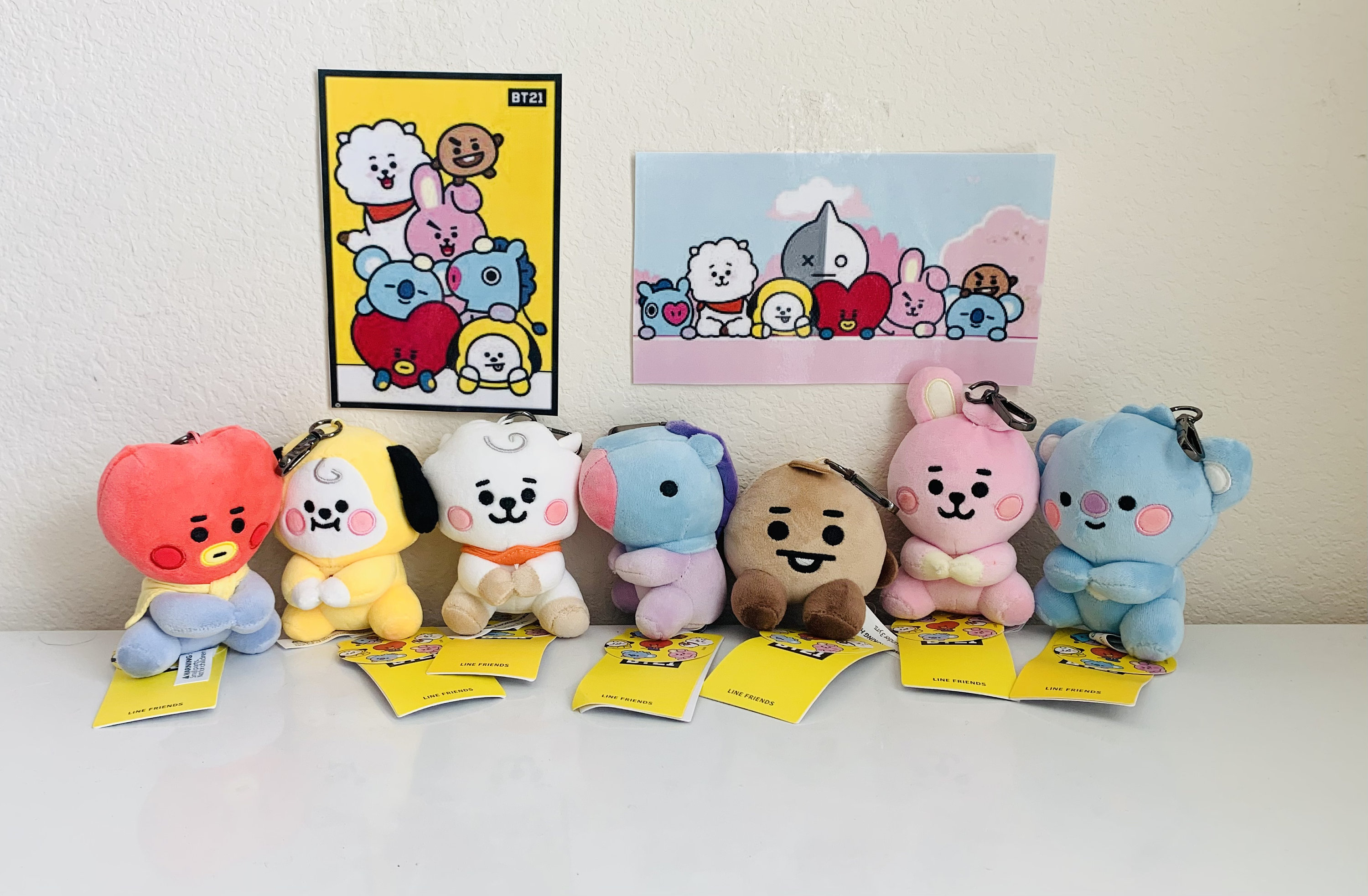 Bt21 Rj Plush Etsy UK