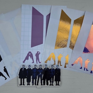 Calcomanía BTS, calcomanía BTS Army, calcomanías y pegatinas BTS
