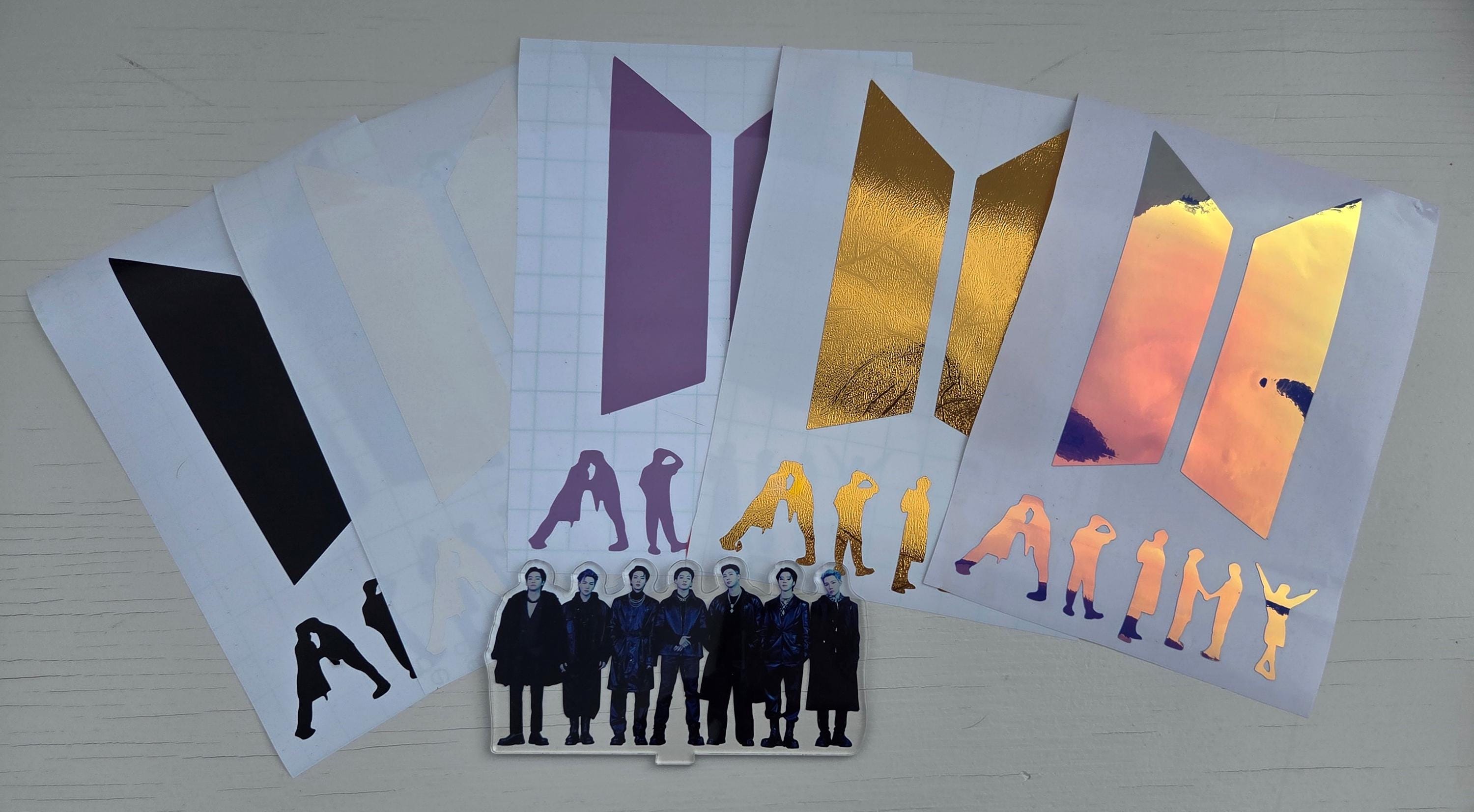 Btsの車用ステッカー - Etsy 日本