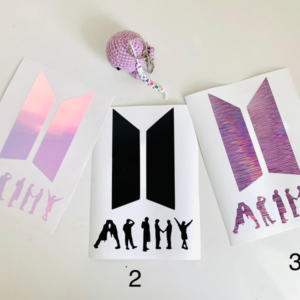 BTS decal, BTS Army decal, BTS decals and stickers