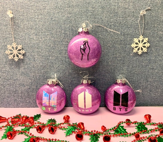 Bts christmas baubles Clearance