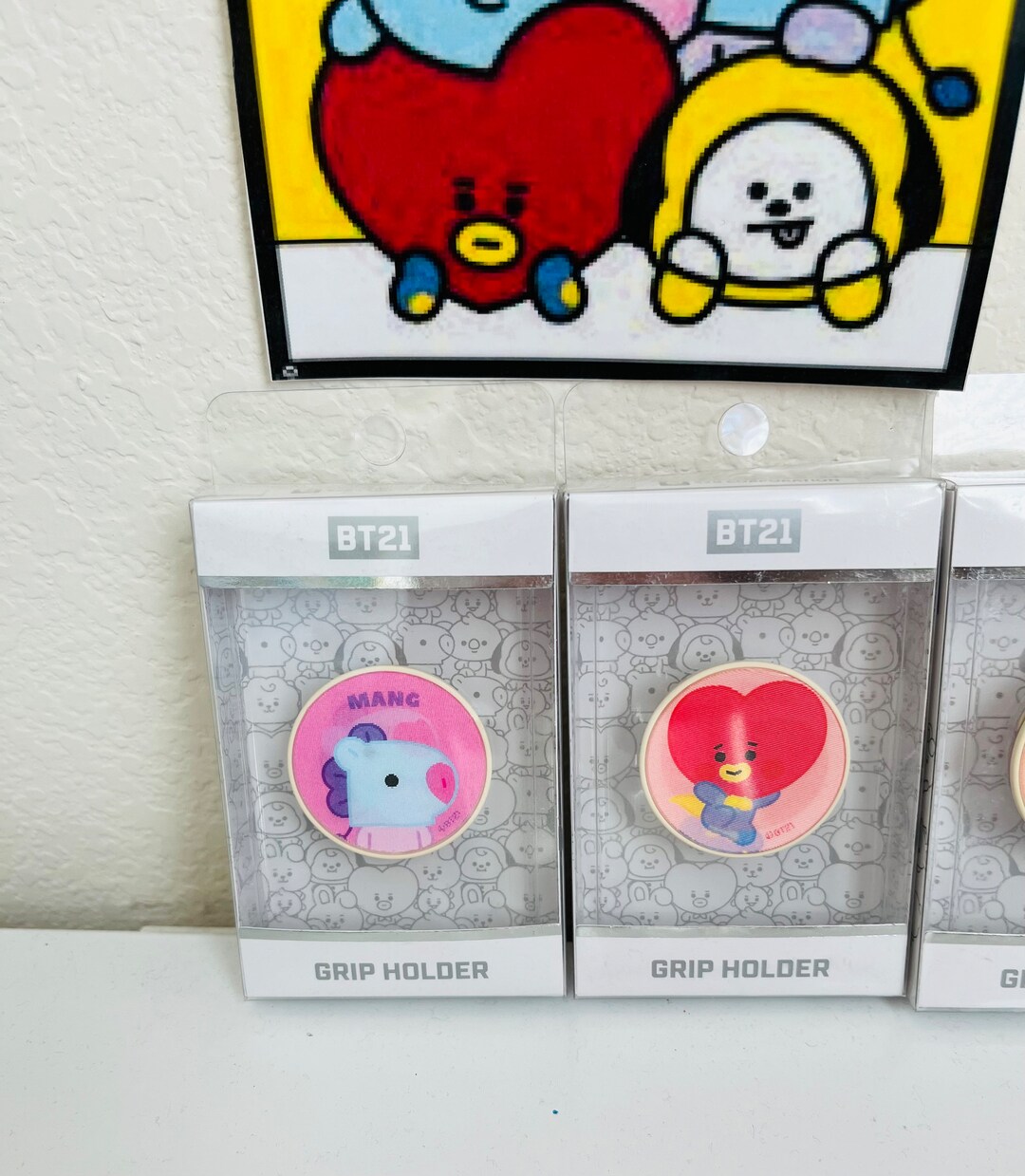 BT21 Phone Holder BT21 Phone Accessories BT21 Cell Phone Etsy
