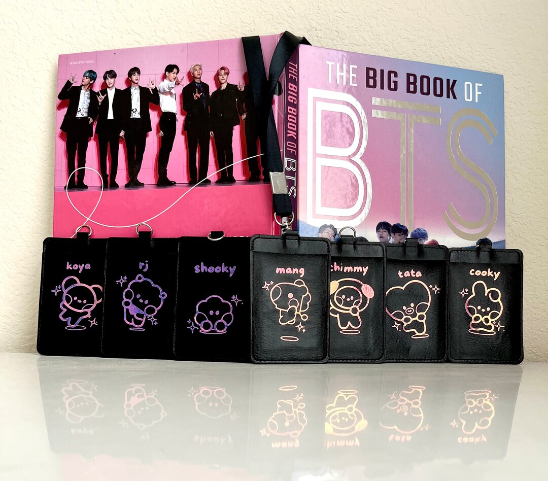 BT21 Photocard Holder, BT21 Keychain, BT21 ID Holder, BT21 Card Holder