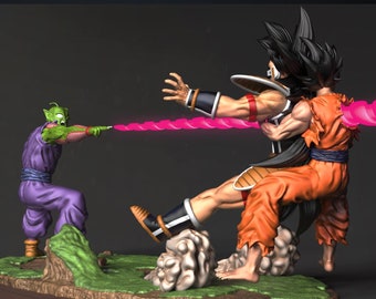 悟空 vs ピッコロ＆ラディッツ STL - Etsy 日本