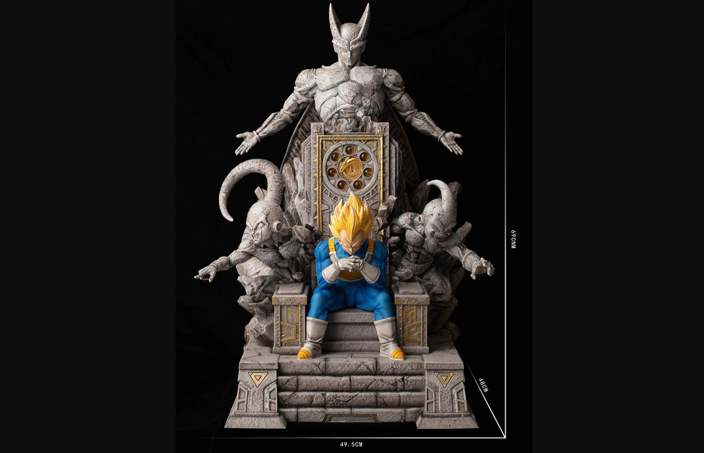 Vegeta Throne STL Etsy