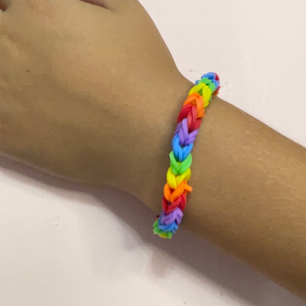 Rainbow Loom Rubber Bands Etsy