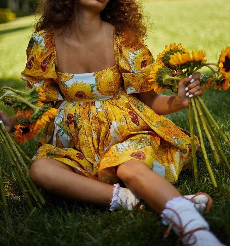 Sunflower dress juniors sales