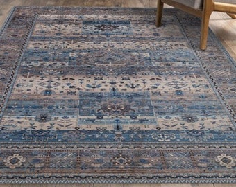 Royal Blue Living Room Rugs - Etsy