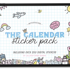 Goodnotes Stickers, Digital Stickers, Kawaii Stickers, Digital Planner Stickers, Digital Journal Stickers, Christmas Digital Stickers